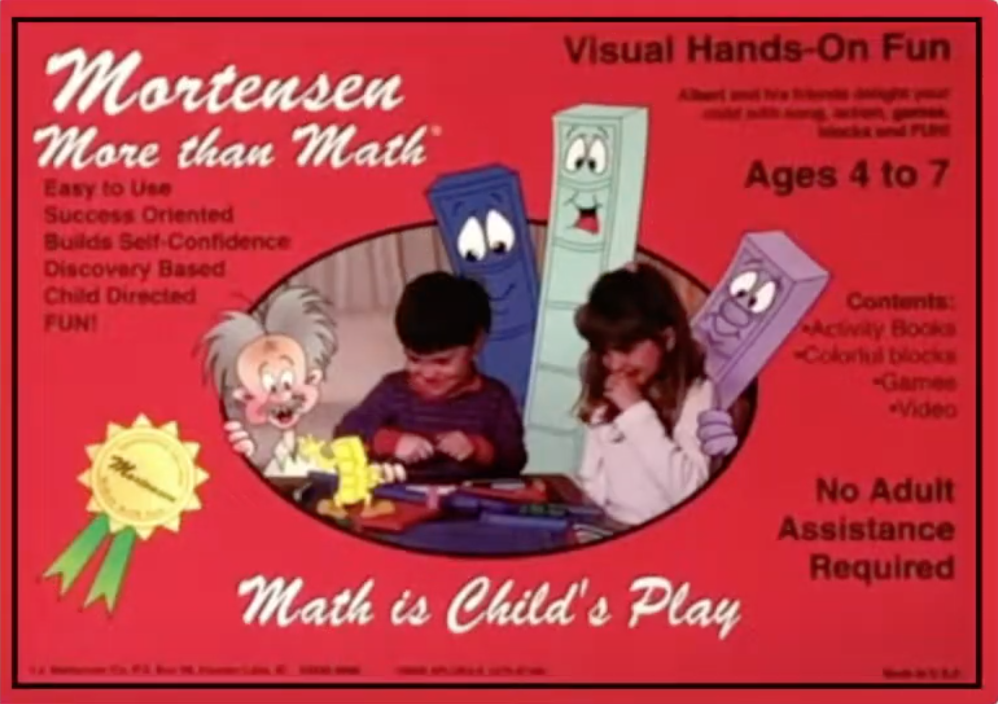 mortensen math kit, Math is Child's Play